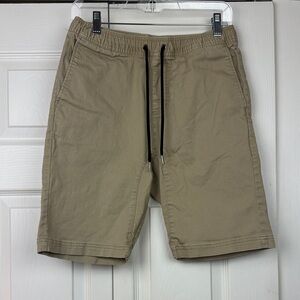 The Rail Men's Khaki Flat Front Shorts